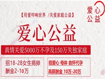 分宜捐卵助孕生子 爱心志愿者招募